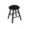 Holland Bar Stool Co Oak Vanity Stool, Dark Cherry Finish, Canter Pine Seat RC18OSDC002 - alternate 1
